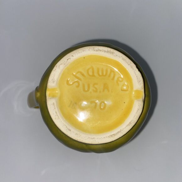 Vintage Shawnee Corn King Creamer ~ Small Pitcher 4.75" Pottery Marked USA # 70 - Picture 4 of 10